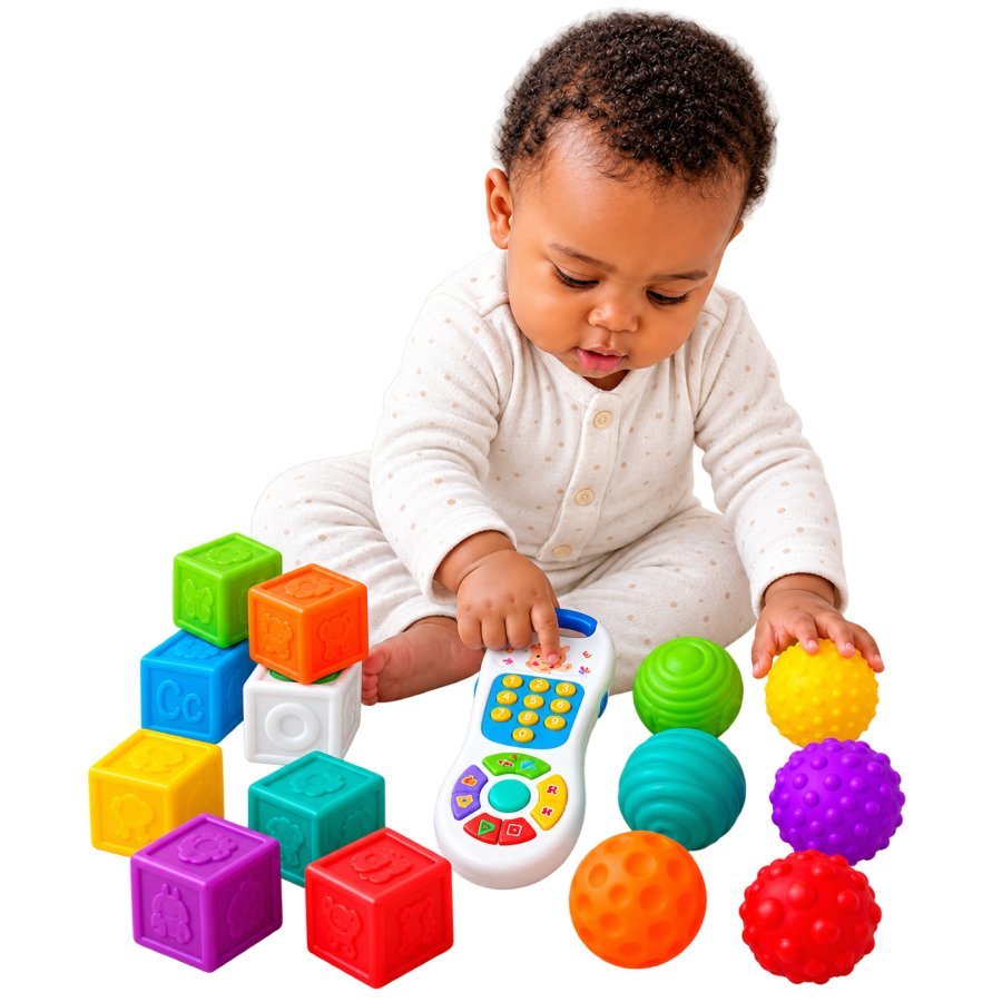 Baby Toys Gift Set – Coffret d’Éveil