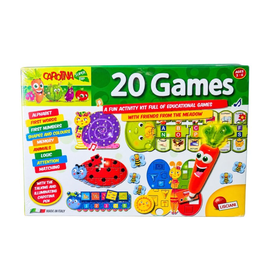Coffret éducatif 20 Jeux (ANGLAIS)